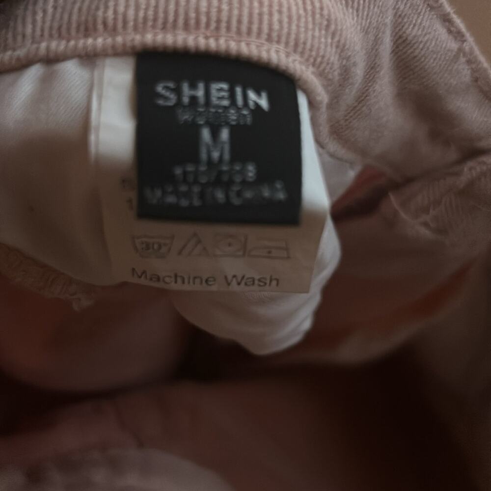 Shein 70s Style Pink Patchwork Deconstructed Jean… - image 8